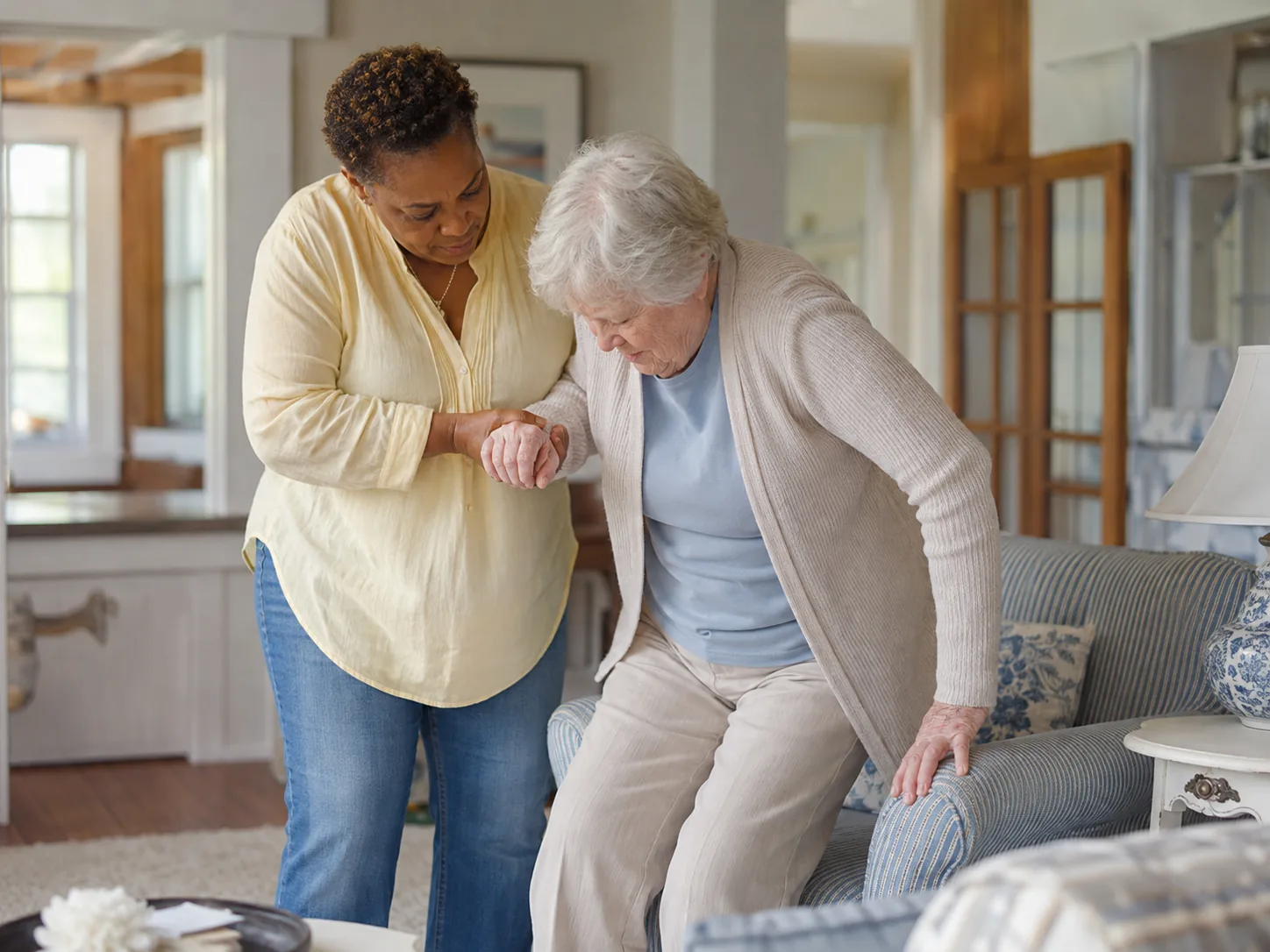 Personal care, one of the services we discuss on that first call